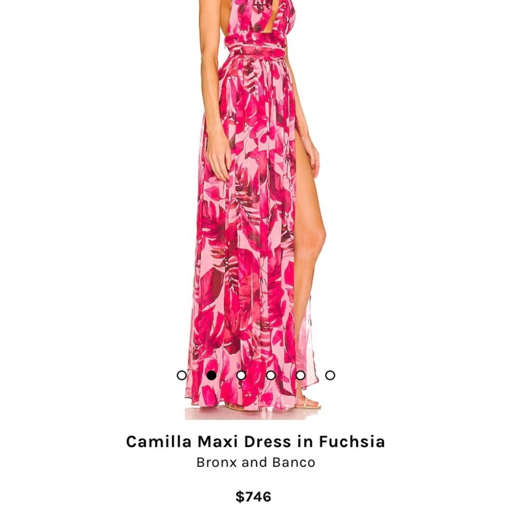 BRONX AND BANCO — One Shoulder Maxi Dress, REVOLVE, Size S - Picture 2 of 12